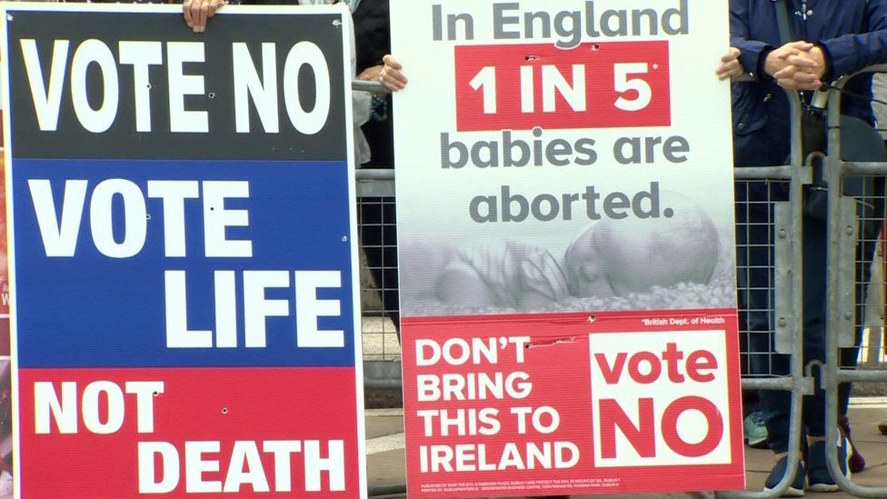 Anti-abortion signs