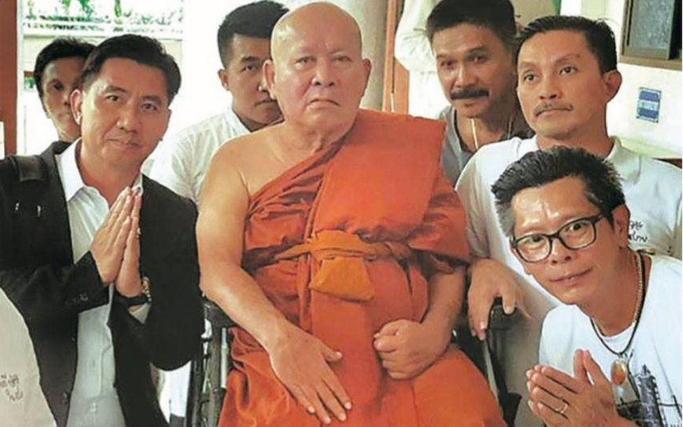 Chalor Kerdthes as a monk