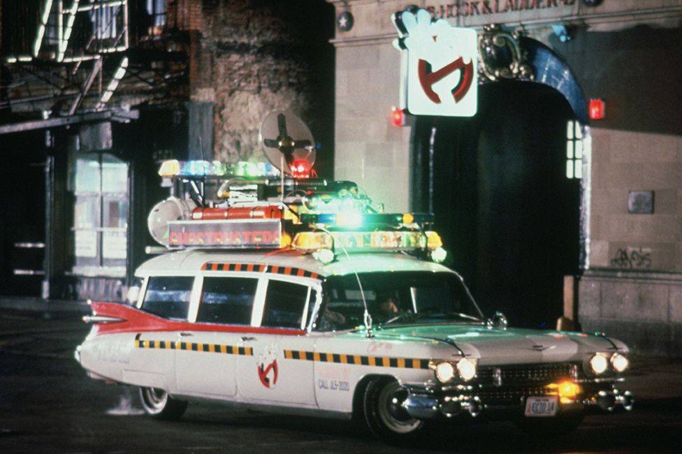 The Ghostbusters car