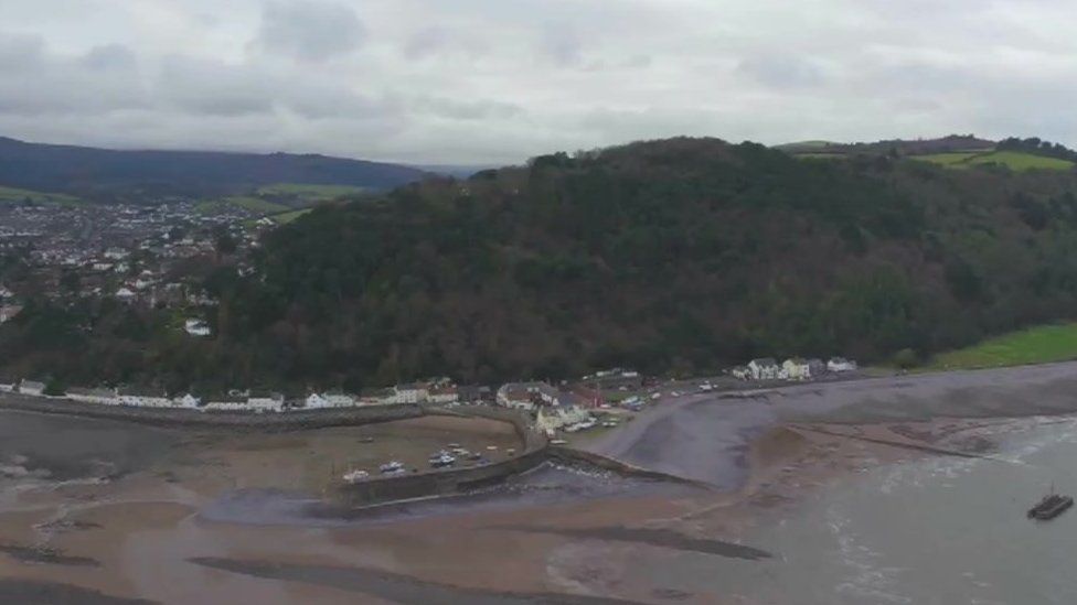 Coastal path, Minehead, Somerset