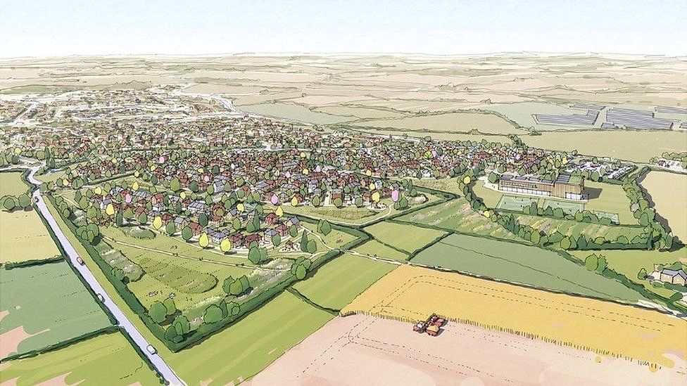 Royal Wootton Bassett residents object to plan for 450 homes BBC News