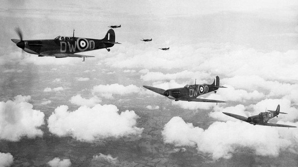 Spitfires in World war Two