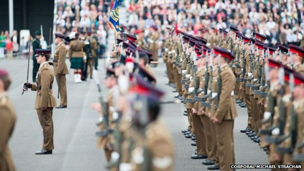 Harrogate Junior Soldiers Take Part In Military Graduation Parade - Bbc 