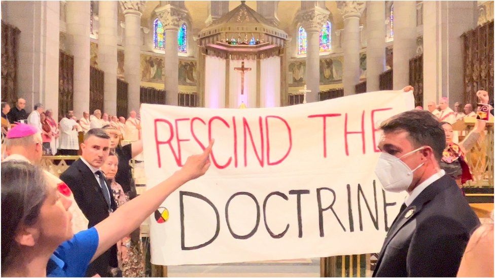 Protest against Doctrine of Discovery