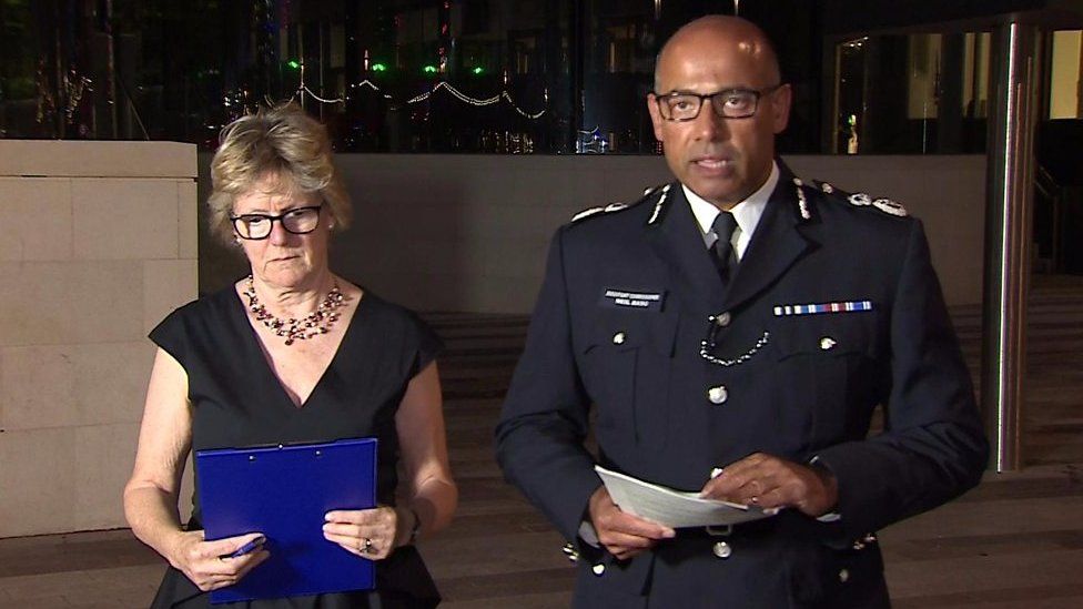 Chief Medical Officer Sall Davies Assistant Commissioner of Specialist Operations Neil Basu
