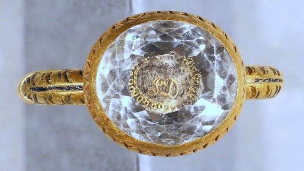 Ring shown from above