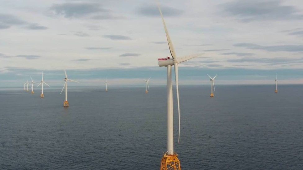 Beatrice offshore windfarm, Scotland