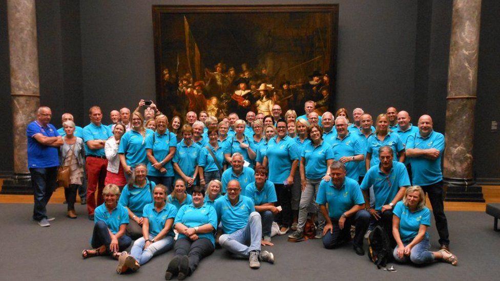 The volunteers at the Rijksmuseum