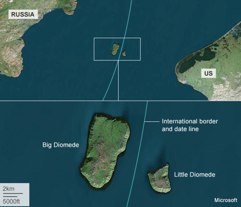 Остров ратманова карта россии