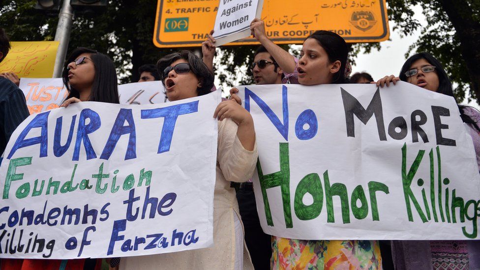 Pakistan Honour Killings On The Rise Report Reveals Bbc News