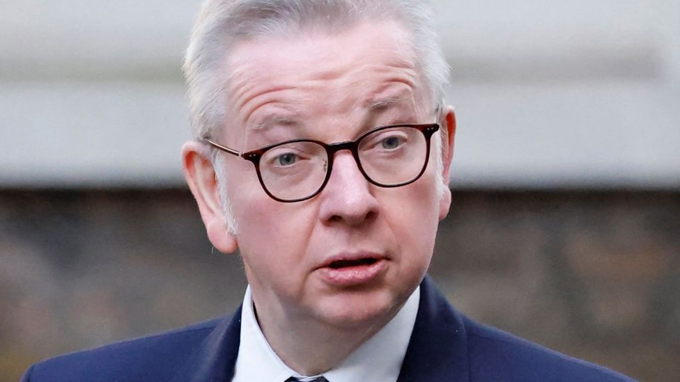 Michael Gove arrives for a cabinet meeting at No 10 Downing Street, on 11 November 2021