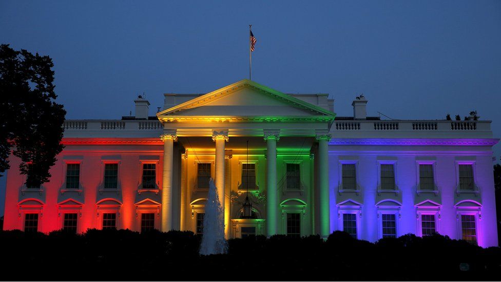 A year ago the White House was lit up in rainbow colours to mark the Supreme Court's ruling on gay marriage