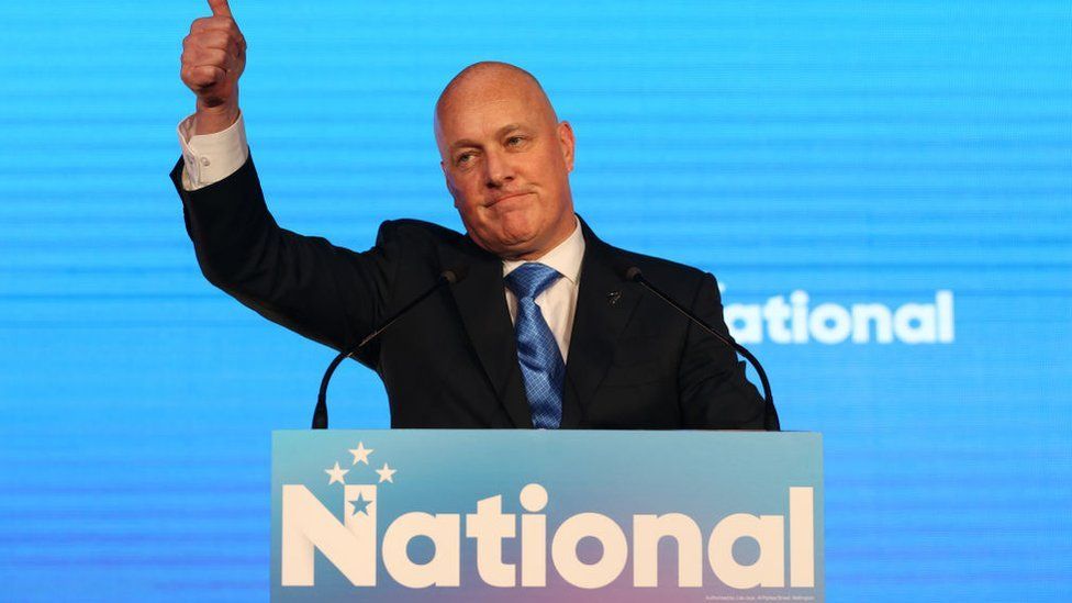Chris Luxon, National Party leader, New Zealand