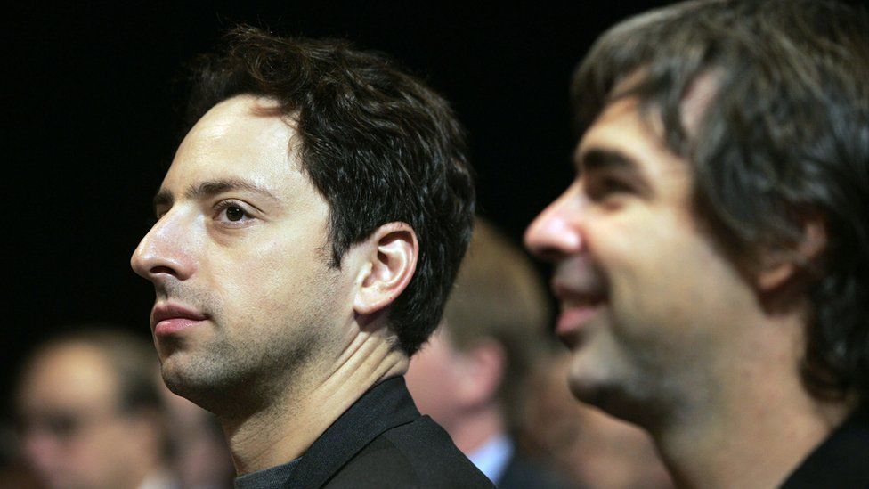 SErgey Brin and Larry Page