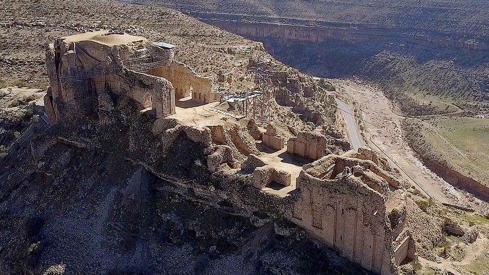 Qal'eh Dokhtar site in Fars