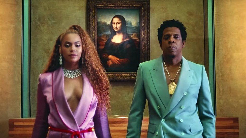 Beyoncé and Jay-Z at the Louvre