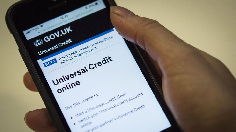 Mobile phone with universal credit