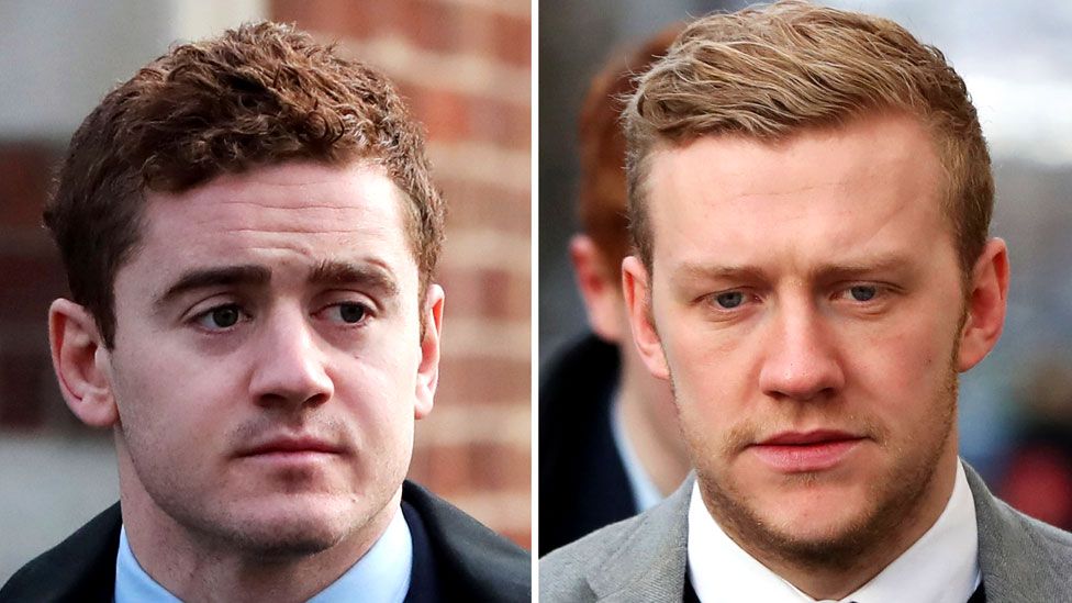 Stuart Olding and Paddy Jackson