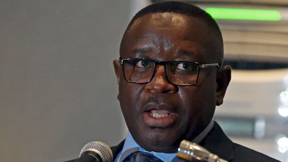 Il presidente della Sierra Leone Julius Maada Bio