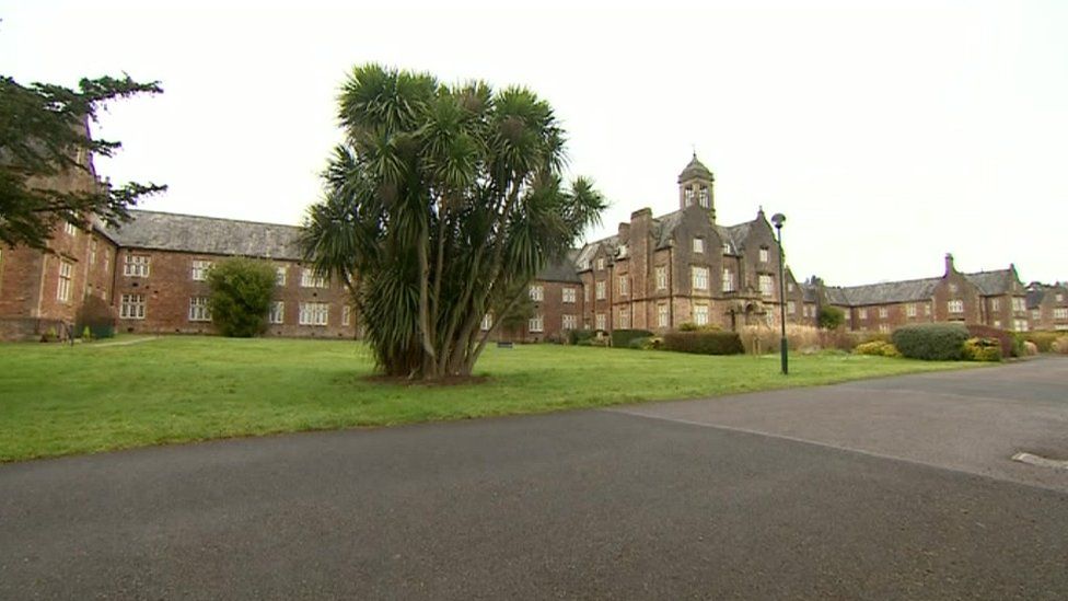 Asylum building as it is now (flats)