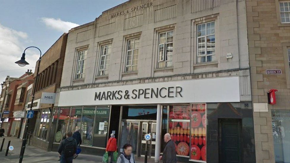 Marks and Spencer in Barnsley town centre