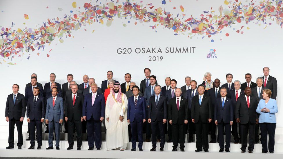 G20 Summit Trump Jokes To Putin About Russian Election Meddling Bbc News