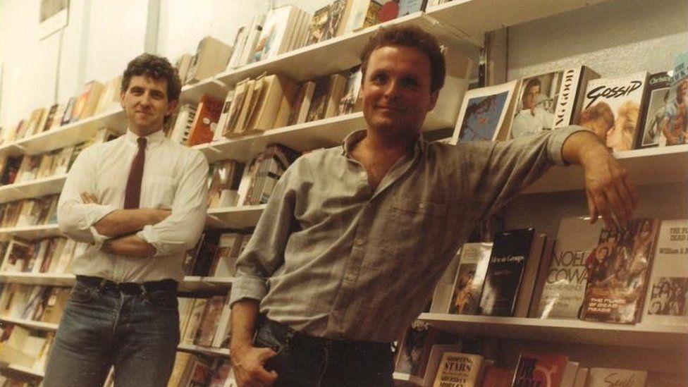 Wayne Harrison and Les McDonald in The Bookshop