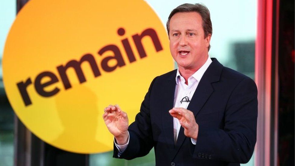 David Cameron taking part in a debate organised by Buzzfeed