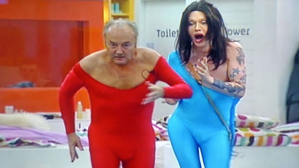 George Galloway and Pete Burns