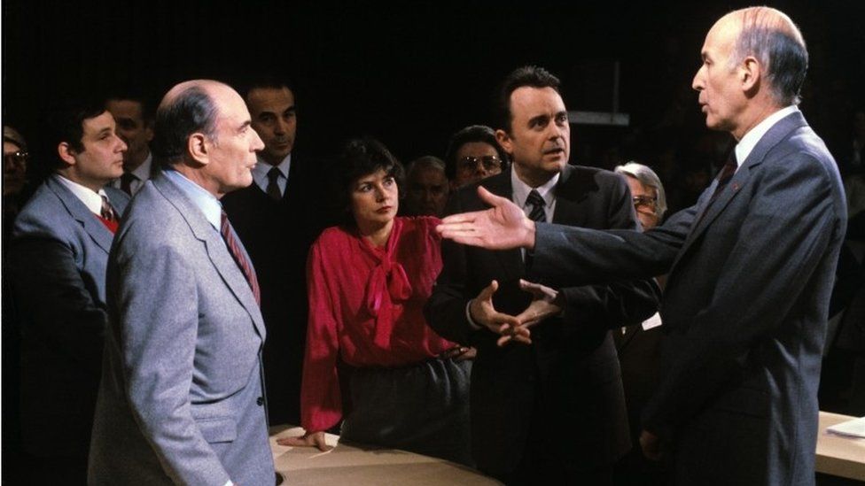 Francois Mitterrand & Valery Giscard D'Estaing