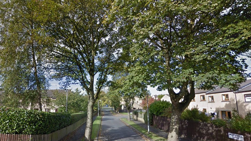 Two houses in Halifax damaged after being rammed by a car - BBC News