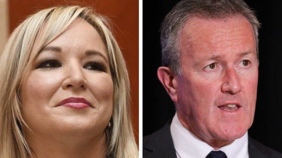 Michelle O'Neill and Conor Murphy