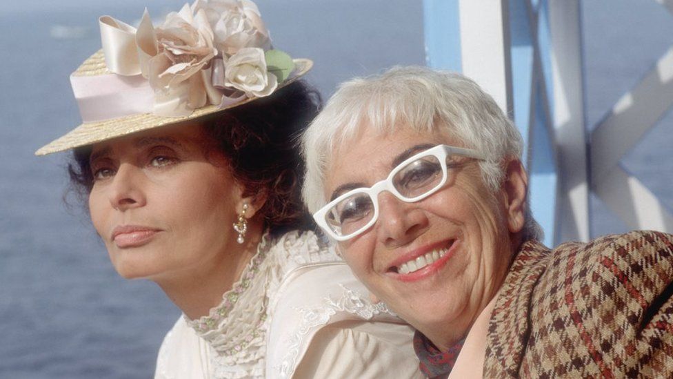 Sophia Loren and Lina Wertmuller