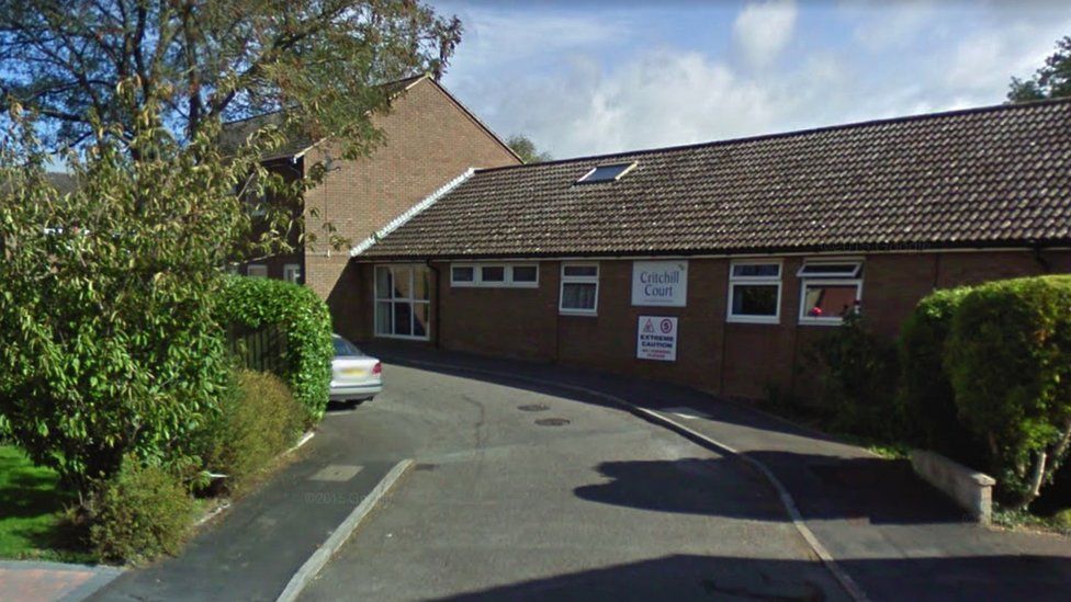 Google Maps image of Critchill Court care home in Frome