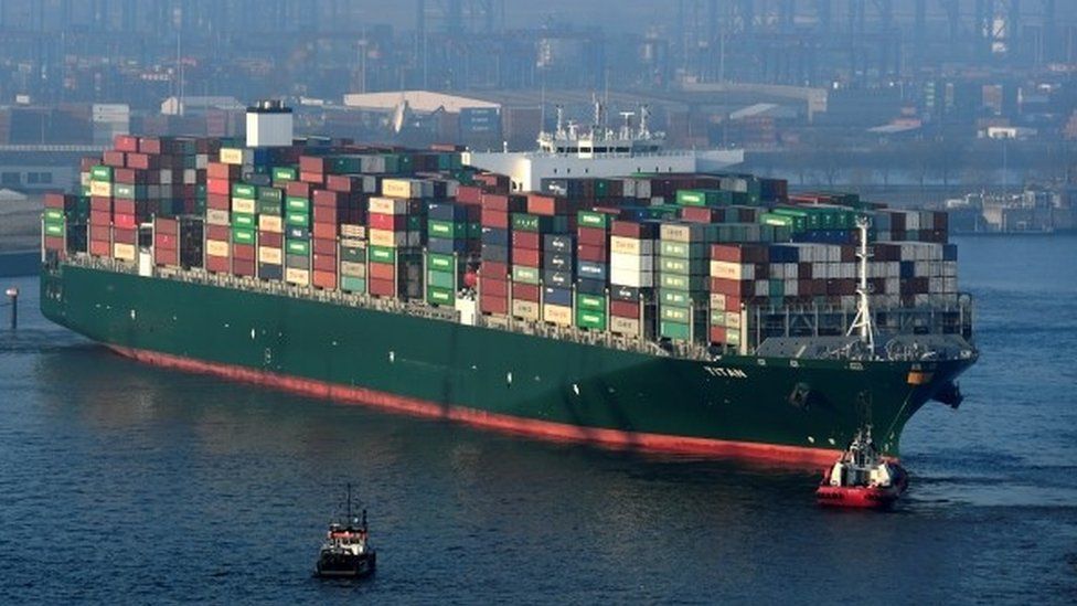 Container ship (file picture)