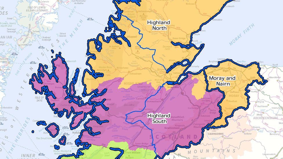 Setting boundaries Drawing up Scotland