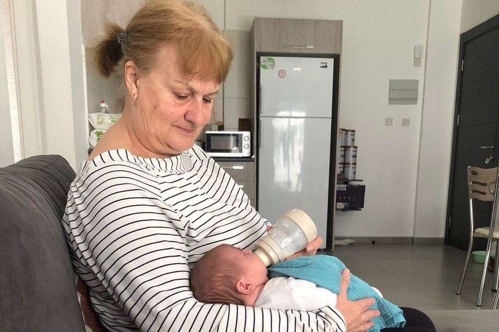 Jonah and his grandmother Anette Taylor