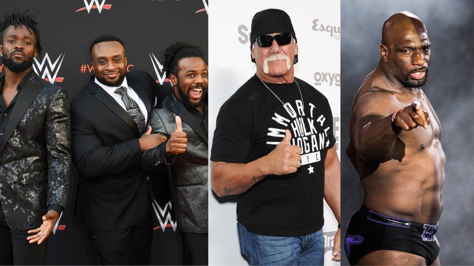 The New Day, Hulk Hogan and Titus O'Neil