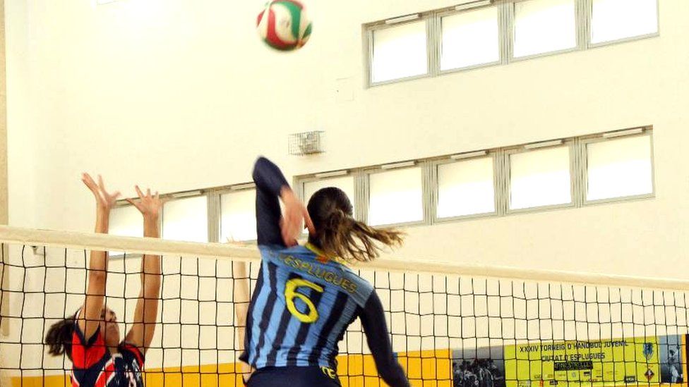 The Esplugues Volleyball Club in Barcelona