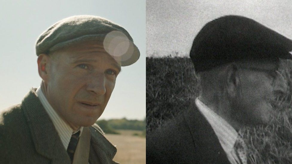 A 1965 interview shows the real-life Sutton Hoo discoverer played by Ralph Fiennes in The Dig.