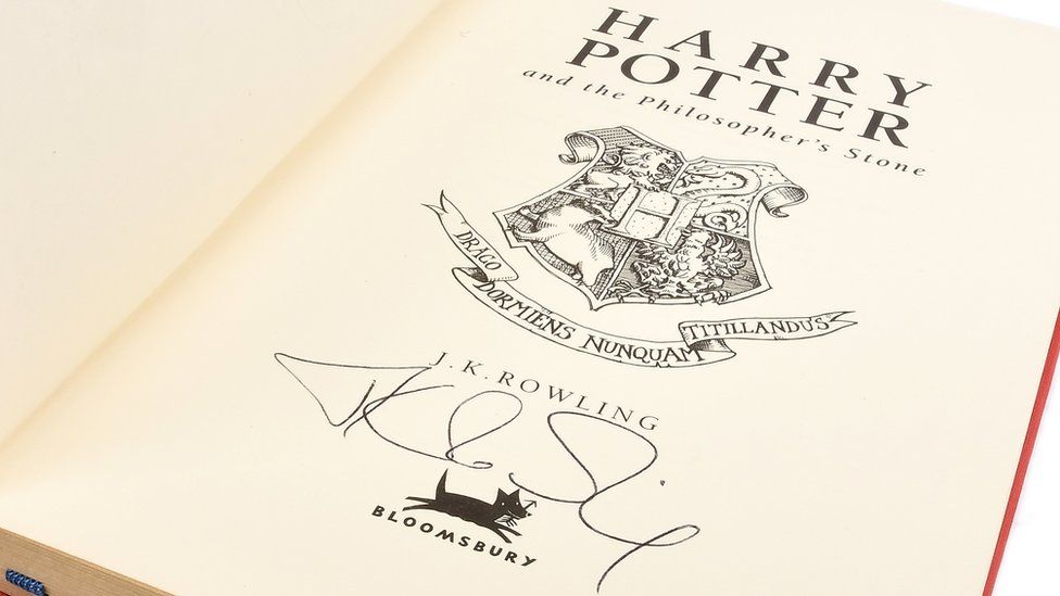 Signed Harry Potter