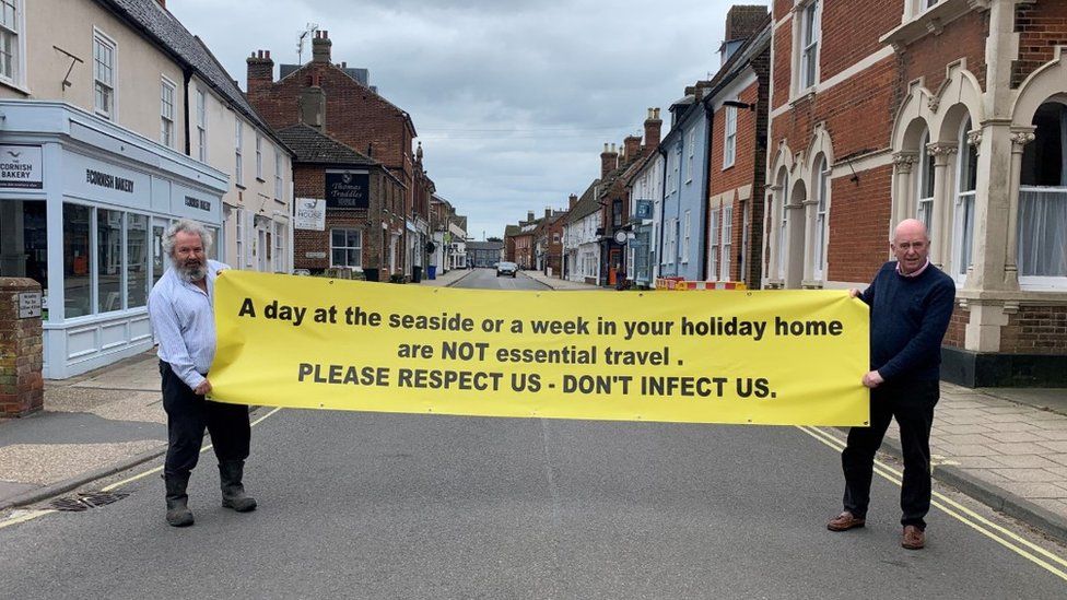 Banner in Southwold