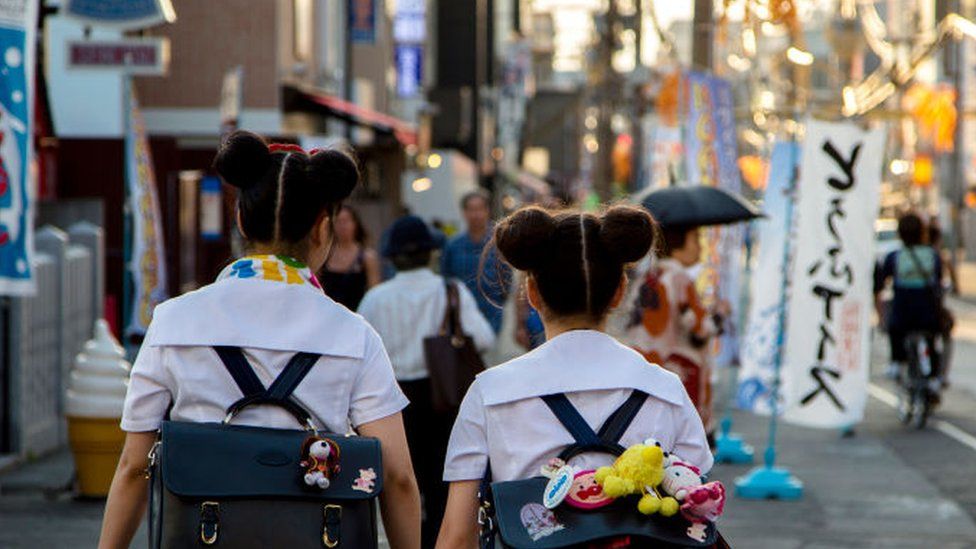 Schools in Japan often strictly control pupils' appearances