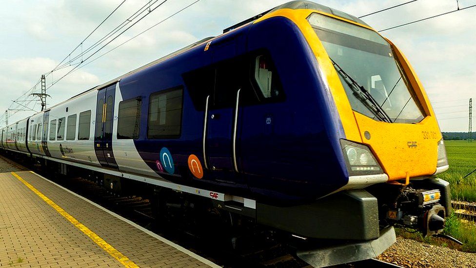 One of Northern's new trains