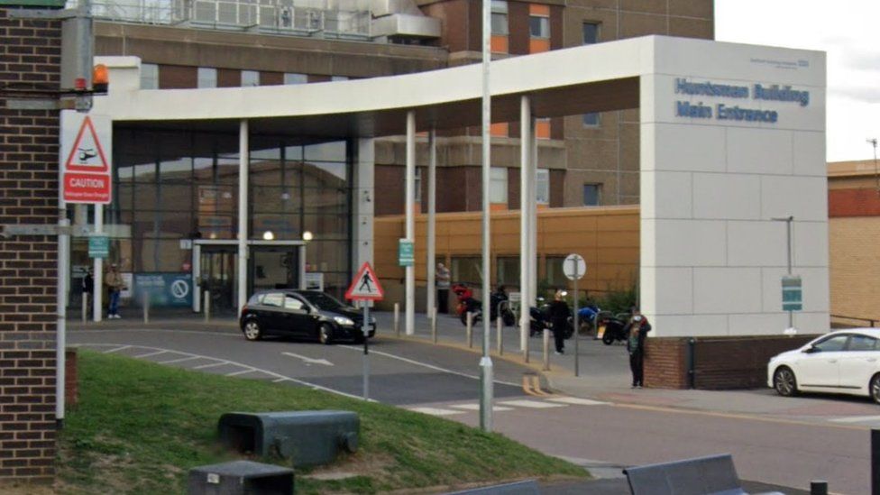 Sheffield Woman Hit By Van At Northern General Hospital Bbc News