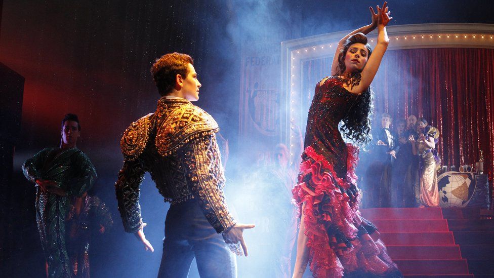 Stage production of Strictly Ballroom