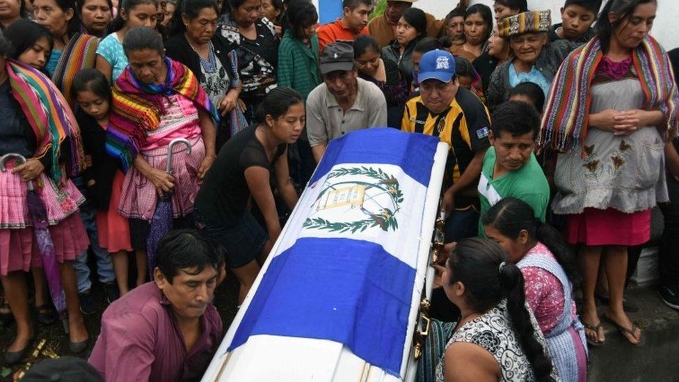 Erick Rivas is buried in Sacatepequez, Guatemala