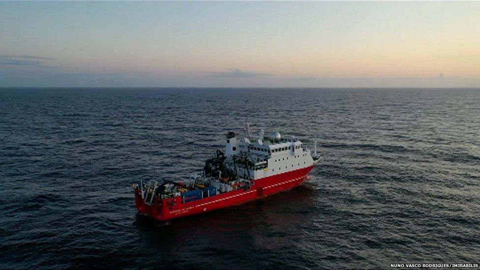 Spanish research vessel Sarmiento de Gamboa
