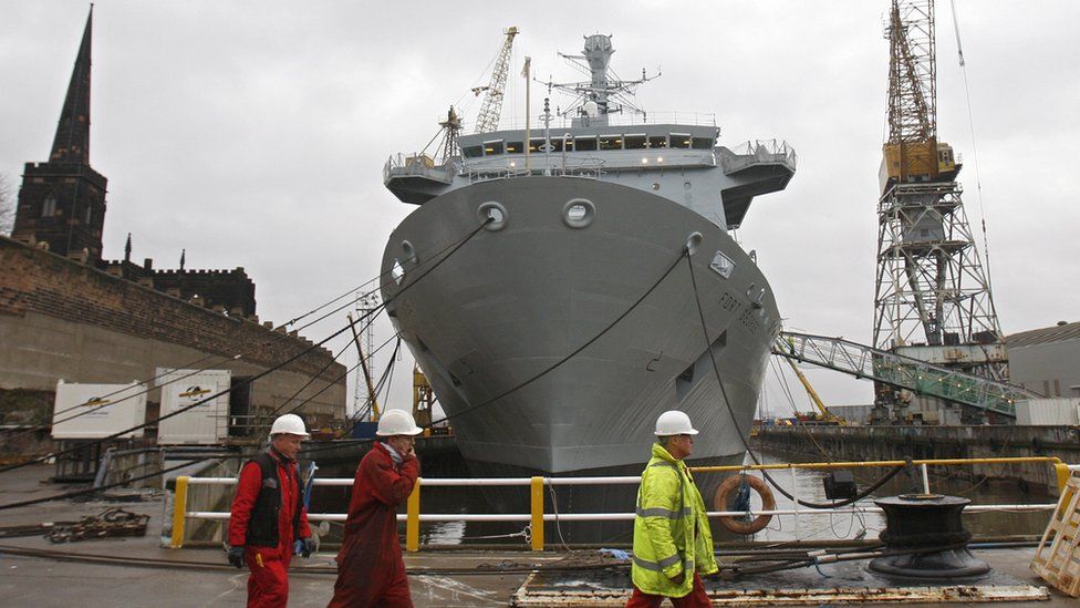 Workers at Cammell Laird