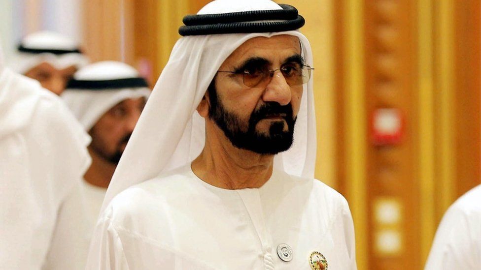 Sheikh Mohammed bin Rashid Al Maktoum at a conference in 2018